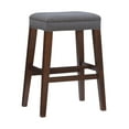thumbnail image 1 of Linon Renner Bar Stool, Gray, 1 of 6