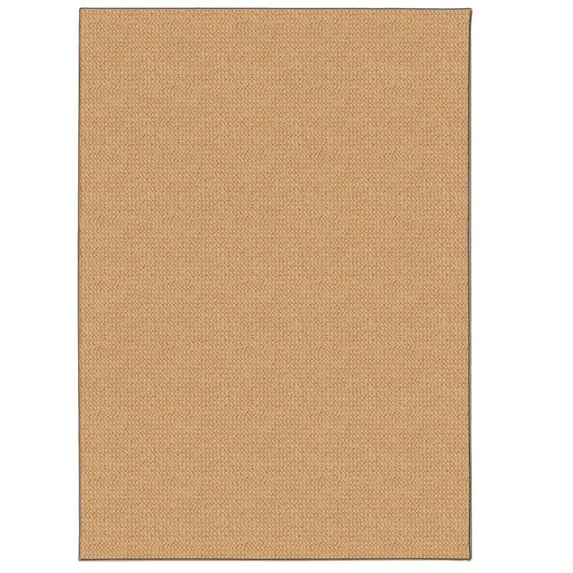 Linon Rhodes Area Rug, Sisal, 4ft x 5.7ft