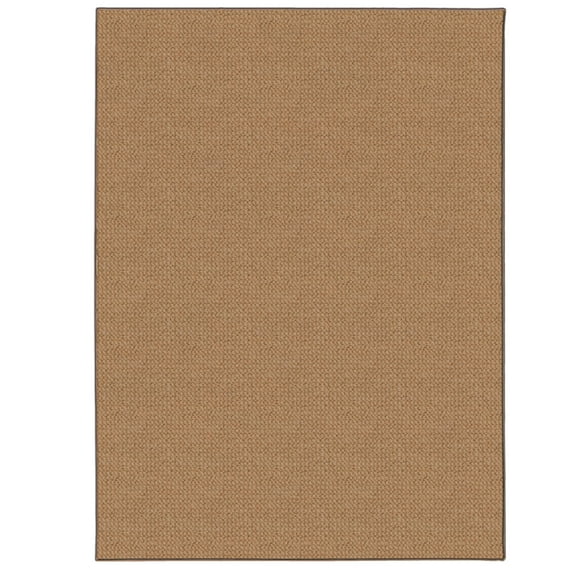 Linon Rhodes Area Rug, Wool, Cork, 9ft x 13ft