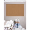 thumbnail image 1 of Contemporary Home Living 1.75' x 2.75' Hand Tufted Solid Area Throw Rug - Cork Brown, 1 of 7