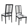 thumbnail image 1 of Linon Rose Square Back Chair, Set of 2, 1 of 6