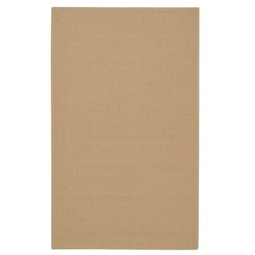 Linon Rushton Hand Tufted Wool 1'10"x2'10" Rug in Natural