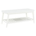 thumbnail image 1 of Linon Samantha Wood Coffee Table in White, 1 of 16