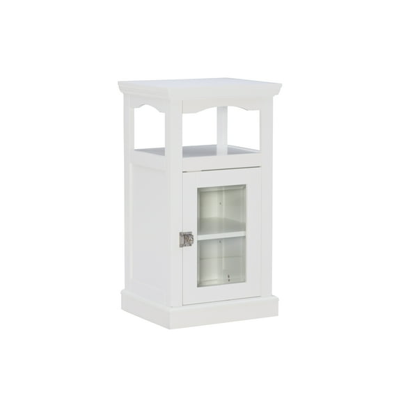 Linon Scarsdale Demi Wood Cabinet in White