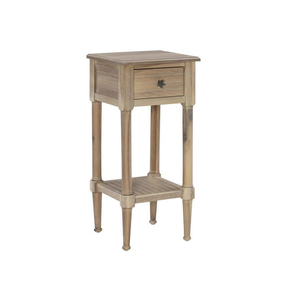 Linon Seaboard End Table Natural