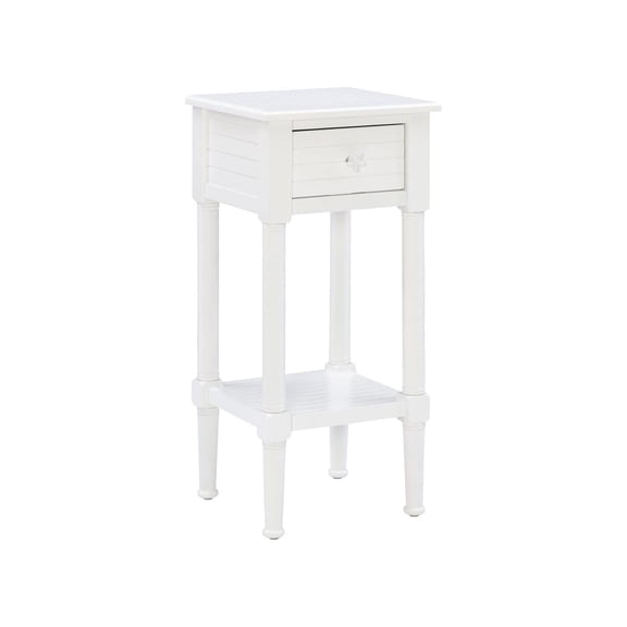 Linon Seaboard End Table White