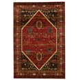 thumbnail image 1 of Linon Home DÃ©cor Serape Area Rug Collection, Red and Black, 3' x 5', 1 of 6