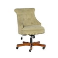 thumbnail image 1 of Linon Sinclair Manager's Chair with Adjustable Height & Swivel, 275 lb. Capacity, Mustard, 1 of 14