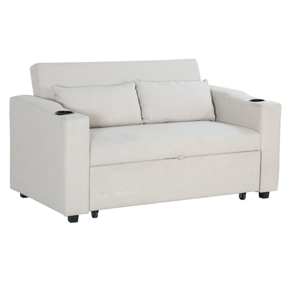 Linon Soren Sofa Bed, Gray