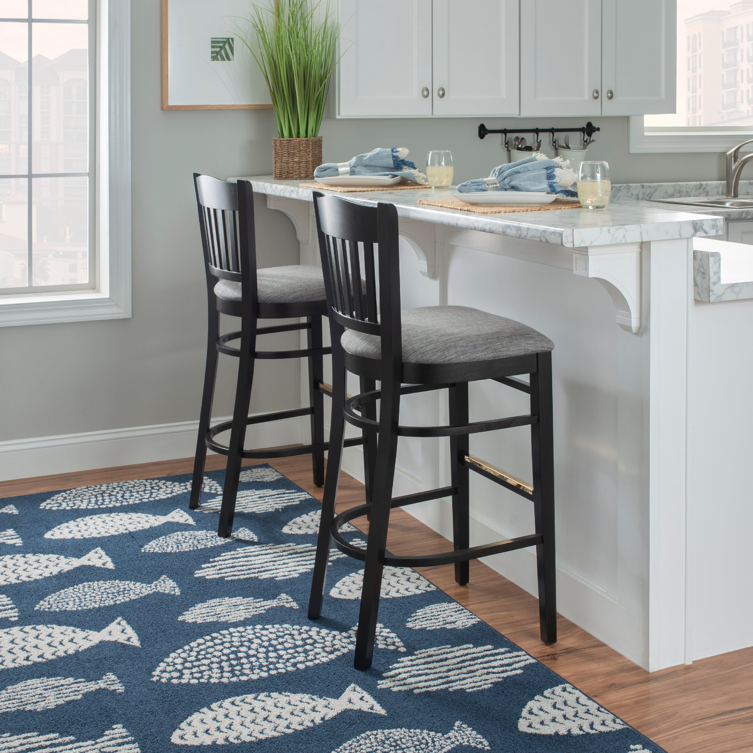 Mat for under bar stools sale