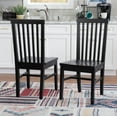 thumbnail image 1 of Linon Talley Dining Chair, Set of 2, Black, 1 of 13