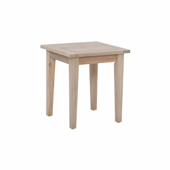 Linon Teagon Outdoor Side Table - Natural