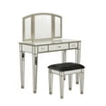 thumbnail image 1 of Linon Tessa Mirrored Vanity Set, 1 of 5