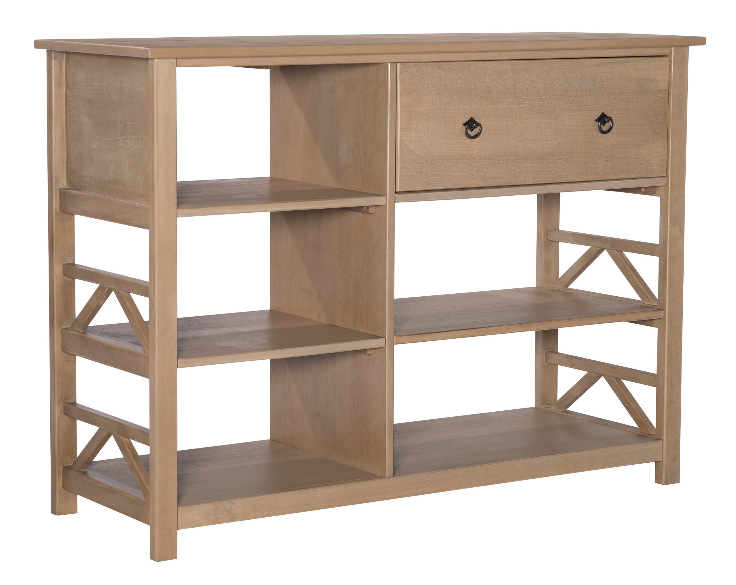 Linon Titian Tall Media Center 36 inches Tall Multiple Colors