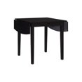 thumbnail image 1 of Linon Torino Square Drop Leaf Tbl Black, 1 of 10