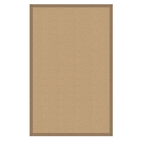 Linon Trio 5' x 7' Hand Tufted Rug in Black