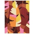 thumbnail image 1 of Linon Trio Bold Floral Hand Tufted Polyester 8'x10' Rug in Magenta Pink, 1 of 4