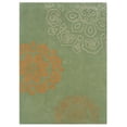thumbnail image 1 of Linon Trio Eryne Hand Tufted Polyester 8'x10' Rug in Green, 1 of 5