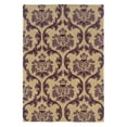 thumbnail image 1 of Linon Trio Fiona Polyester 5'x7' Area Rug in Cream & Purple, 1 of 4