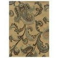thumbnail image 1 of Linon Trio Flowers Transitional Area Rug, Beige, 8' x 10', 1 of 3