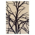 thumbnail image 1 of Linon Trio Forest Polyester 5'x7' Area Rug in Cream, 1 of 3
