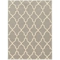 thumbnail image 1 of Linon Trio Geo Hand Tufted Polyester 1'10"x2'10" Rug in Gray, 1 of 5