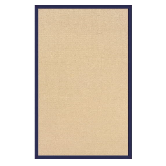 Linon Trio Mouzi Hand Tufted Polyester 5'x7' Rug in Sand Brown