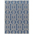 thumbnail image 1 of Linon Trio Sariay Hand Tufted Polyester 5'x7' Rug in Blue, 1 of 4