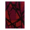 thumbnail image 1 of Linon Home DÃ©cor Trio Area Rug Collection, Charcoal and Pale Blue, 5' x 7', 1 of 2