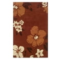 thumbnail image 1 of Linon Trio With A Twist 5' x 7' Transitional Hand Tufted Rug in Rust and Pumpkin, 1 of 6