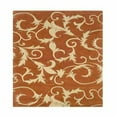 thumbnail image 1 of Linon Trio with a Twist Area Rug - Pumpkin / Ivory, 1 of 2