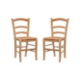 thumbnail image 1 of Linon Varney Dining Chair, Set of 2, Brown, 1 of 14
