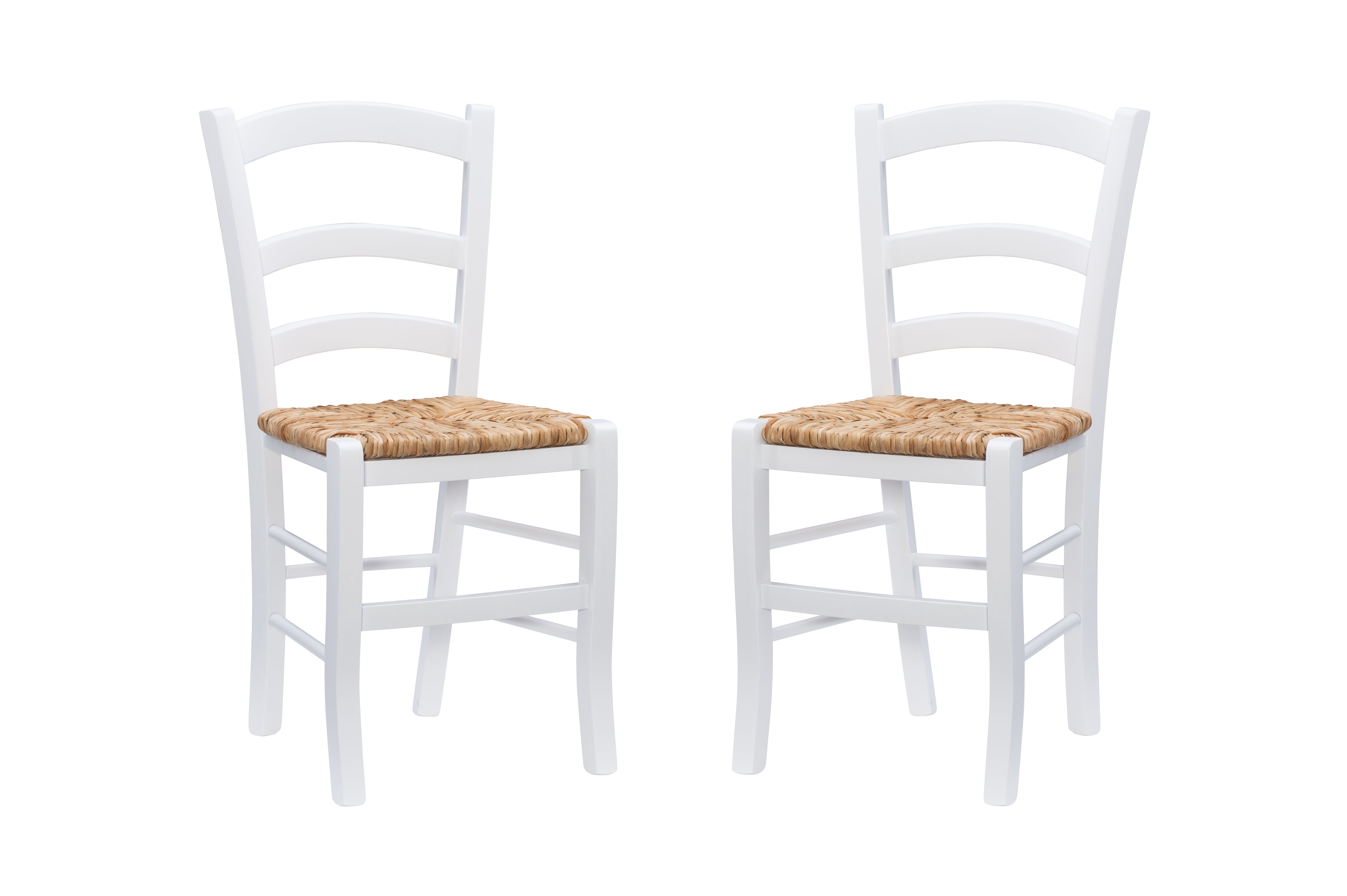 Linon Varney Dining Chair, Set of 2, White