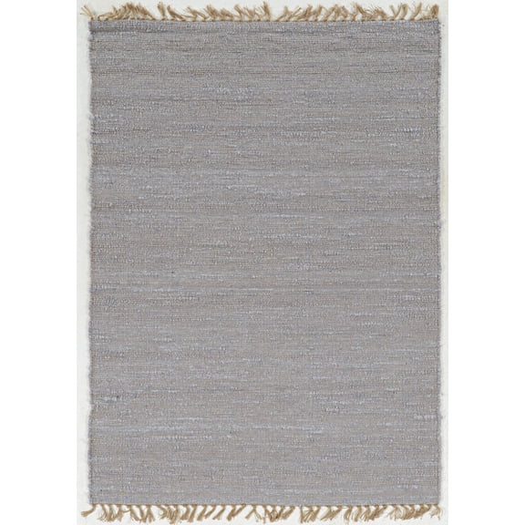 Linon Verginia Berber Area Rug Collection, Lilac, 7.83' x 10.3'