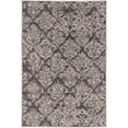 thumbnail image 1 of Linon Vintage Clara Power Loomed Microfiber Polyester 2'x3' Rug in Gray, 1 of 6