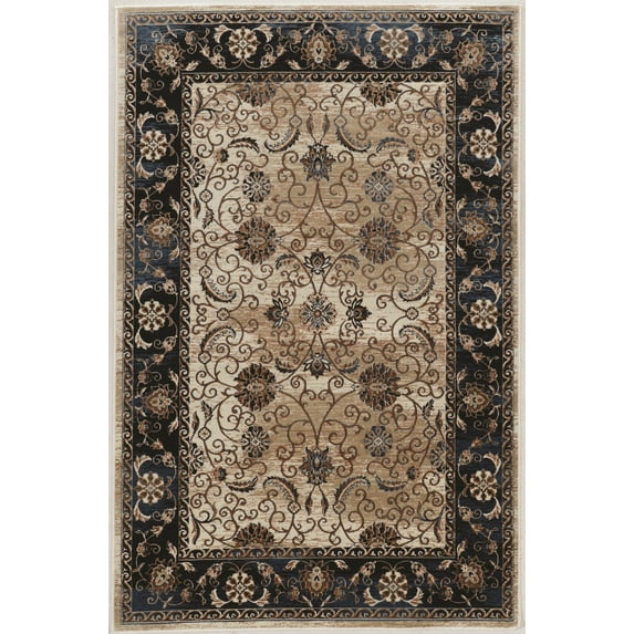 Vintage Collection Isfahan Navy Rug, Multiple Sizes