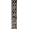 thumbnail image 1 of Linon Vintage Nain Power Loomed Microfiber Polyester 2'x10' Rug in Beige, 1 of 3