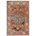 thumbnail image 1 of Vintage Nain Red Beige Area Rug 8x10 Machine Made Microfiber Polyester, 1 of 6