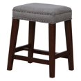 thumbnail image 1 of Linon Walt Gray Counter Stool, 1 of 6