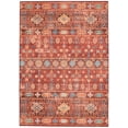 thumbnail image 1 of Linon Home Décor Washable Devlin Area Rug or Runner Collection, Red and Ivory, 2' x 3', 1 of 8