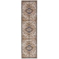 thumbnail image 1 of Linon Home Décor Washable Julian Area Rug or Runner Collection, Ivory and Gold, 2' x 8', 1 of 8