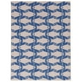thumbnail image 1 of Linon Washable Shailley Polyester 3'x5' Rug in Ivory, 1 of 19