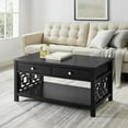 thumbnail image 1 of Linon Whitley Two-Drawer Coffee Table, Multiple Finishes, 1 of 11