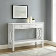 thumbnail image 1 of Linon Whitley Two-Drawer Console Table, Multiple Finishes, 1 of 11