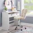 thumbnail image 1 of Linon Wilaford Task Chair with Adjustable Height & Swivel, 275 lb. Capacity, Snow Leopard, 1 of 11
