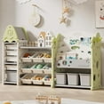 thumbnail image 2 of Zoomie Kids Kids Toy Storage Organizer 8 Storage Cabinet Removable Toy Bins W112373745 2 of 12