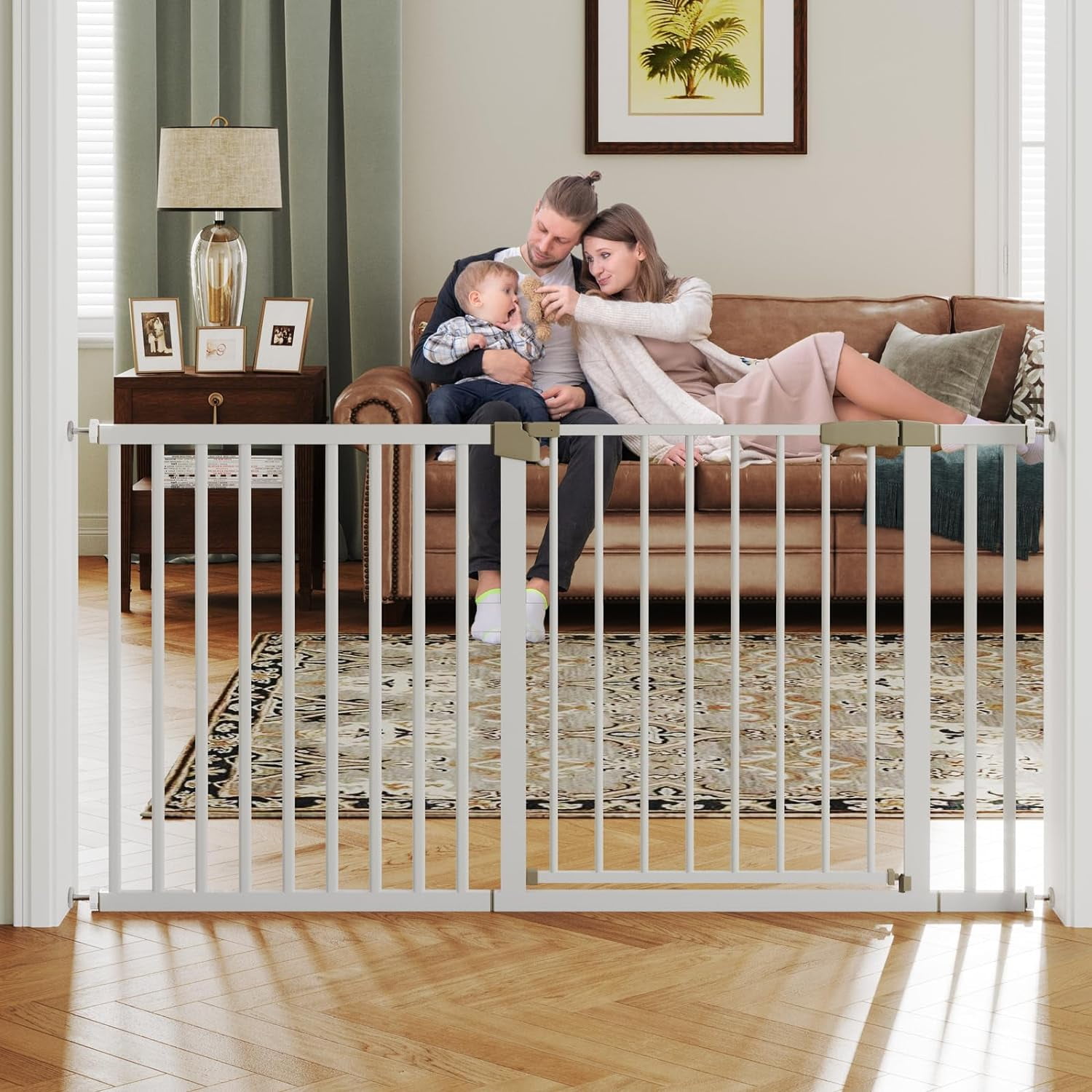 Baby gate hotsell 62 inches wide