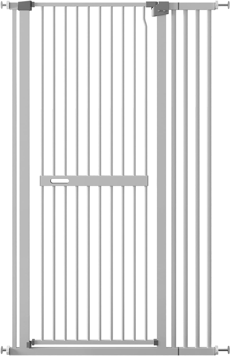 Linor Cat Gate, 60" Extra Tall Pet Gate with 36.2" to 39.4" Openings