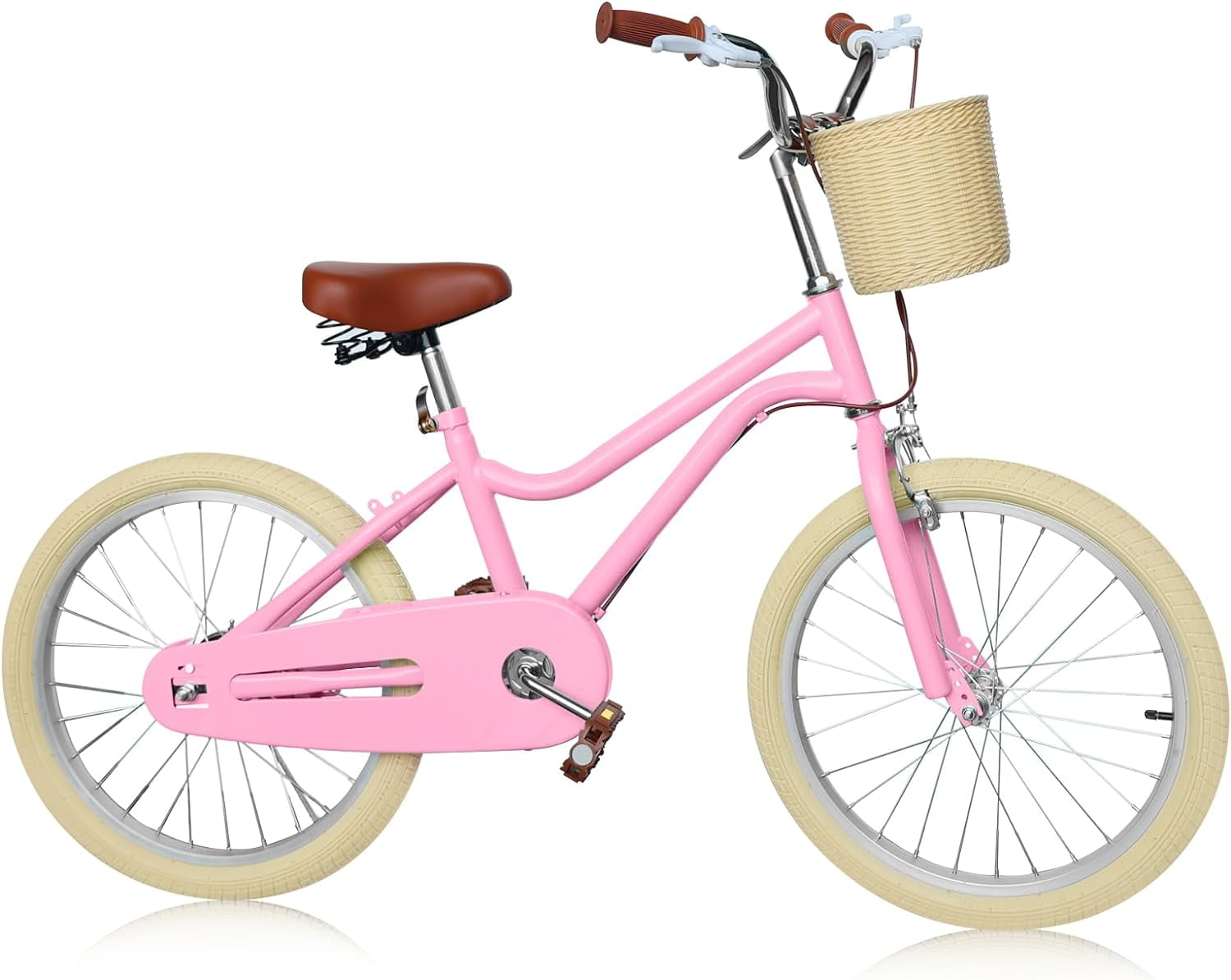 Linor Kids Bike, 14 16 20 inches Girls Bike for 514 Years Old Girls Boys, Retro Design Kids
