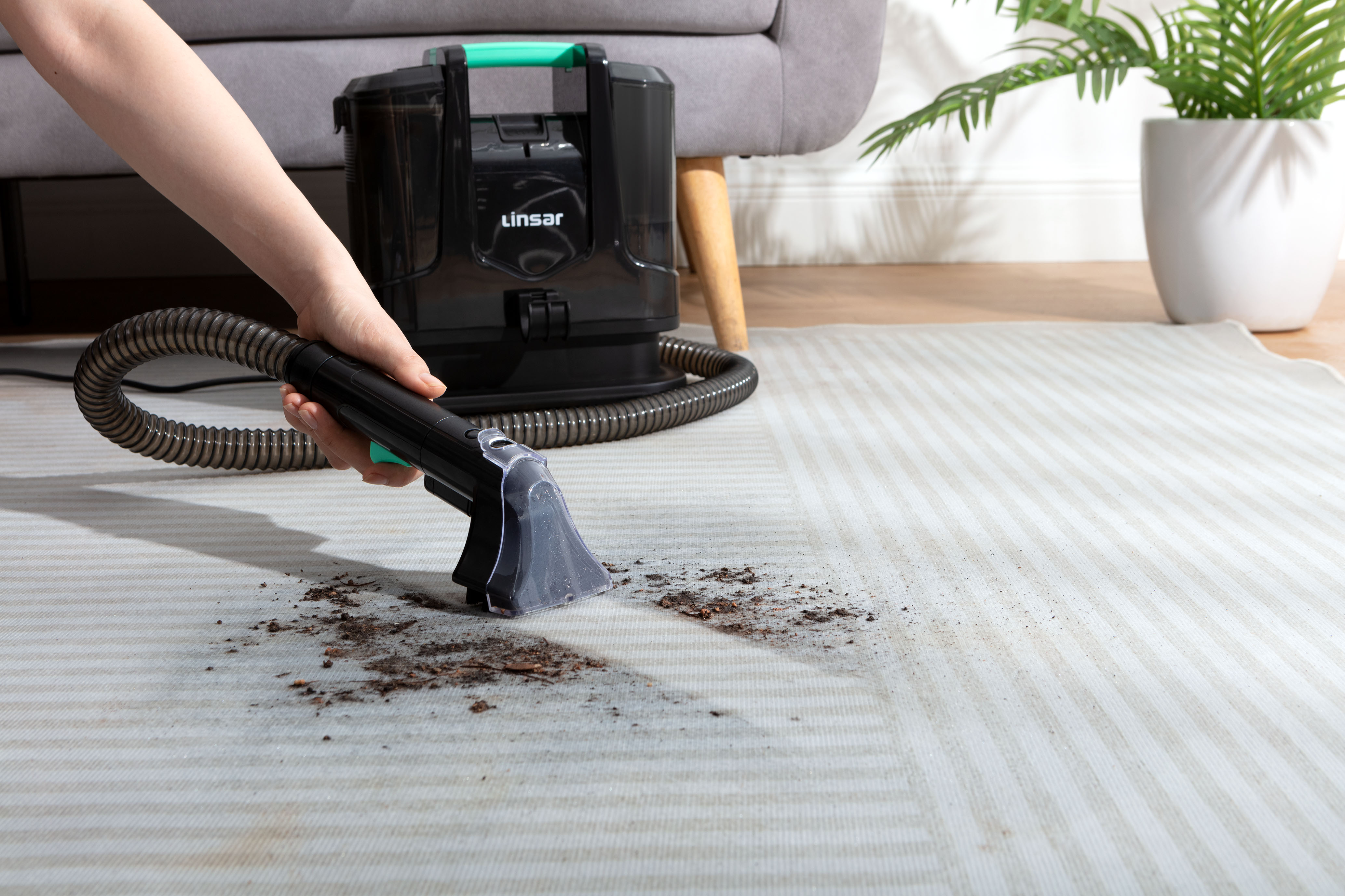 Hoover Smartwash Automatic Carpet Cleaner Machine, FH52000, Turquoise